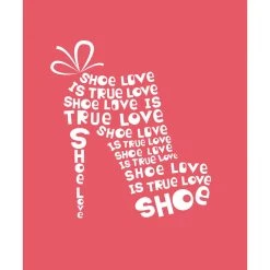 DECLIKTABLEAU Tableau Quotes Escarpin Love 80x80