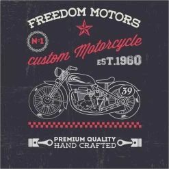 DECLIKTABLEAU Tableau Retro Freedom Motors 80X80 5 DECLIKTABLEAU Tableau Retro Freedom Motors 80X80 -Dekliktableau Magasin tableau retro freedom motors 80x80tableau retro freedom motors 80x80 1140x1140 1
