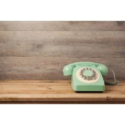 DECLIKTABLEAU Tableau Retro Vintage Retro Telephone 80x55