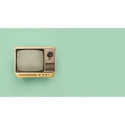 DECLIKTABLEAU Tableau Retro Vintage Retro Television 50x80