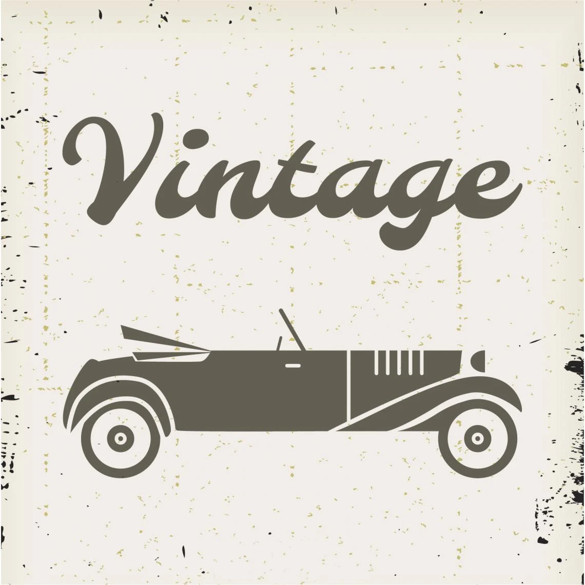 DECLIKTABLEAU Tableau Retro Voiture Vintage 50X50 3 DECLIKTABLEAU Tableau Retro Voiture Vintage 50X50 – Image 3