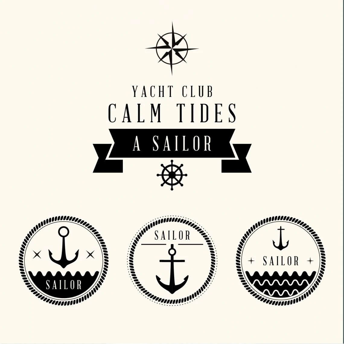 DECLIKTABLEAU Tableau Rétro Yacht Club 60X60 2 DECLIKTABLEAU Tableau Rétro Yacht Club 60X60 – Image 2