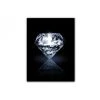 DECLIKTABLEAU Tableau Romantique Solitaire Diamant L.55 X H.80 Cm
