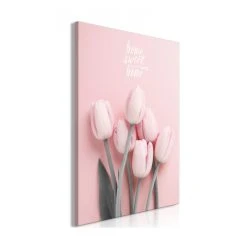 Artgeist Tableau - Six Tulips (1 Part) Vertical 80x120