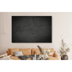 MuchoWow Tableau Sur Toile Béton - Noir Decoration Murale 150x100 Cm -Dekliktableau Magasin tableau sur toile beton noir decoration murale 150x100 cm 12471436 33282390 1140x1140