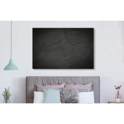 MuchoWow Tableau Sur Toile Béton - Noir Decoration Murale 150x100 Cm -Dekliktableau Magasin tableau sur toile beton noir decoration murale 150x100 cm 12471436 33282394 1140x1140