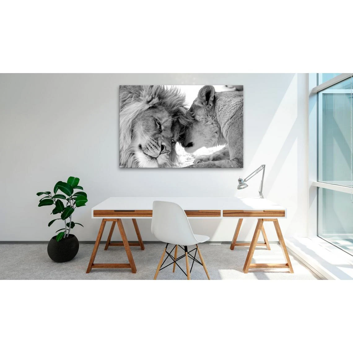 Decoshop26 Tableau Sur Toile Décoration Murale Image Imprimée Cadre En Bois à ... 2 Decoshop26 Tableau Sur Toile Décoration Murale Image Imprimée Cadre En Bois à ... – Image 2