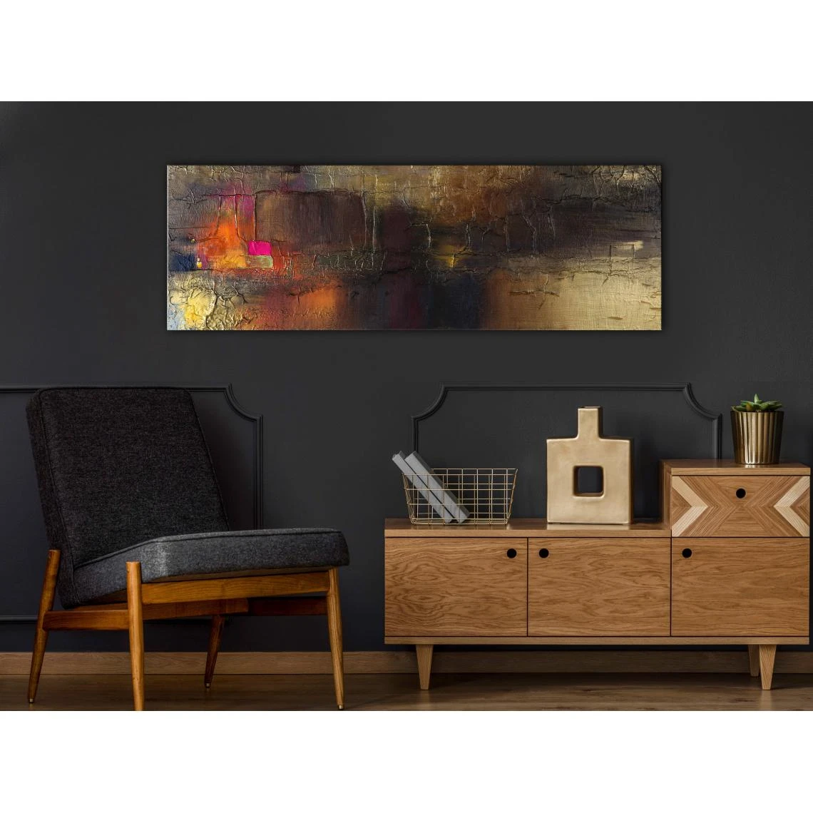 Decoshop26 Tableau Sur Toile Décoration Murale Image Imprimée Cadre En Bois à ... 2 Decoshop26 Tableau Sur Toile Décoration Murale Image Imprimée Cadre En Bois à ... – Image 2