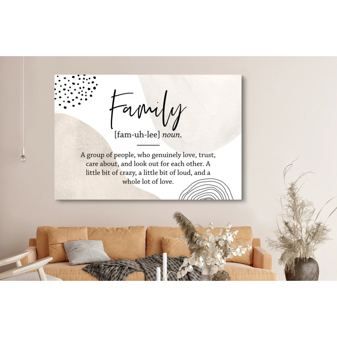 MuchoWow Tableau Sur Toile Dictionnaire - Famille - Citation Decoration Murale ... 3 MuchoWow Tableau Sur Toile Dictionnaire - Famille - Citation Decoration Murale ... – Image 3