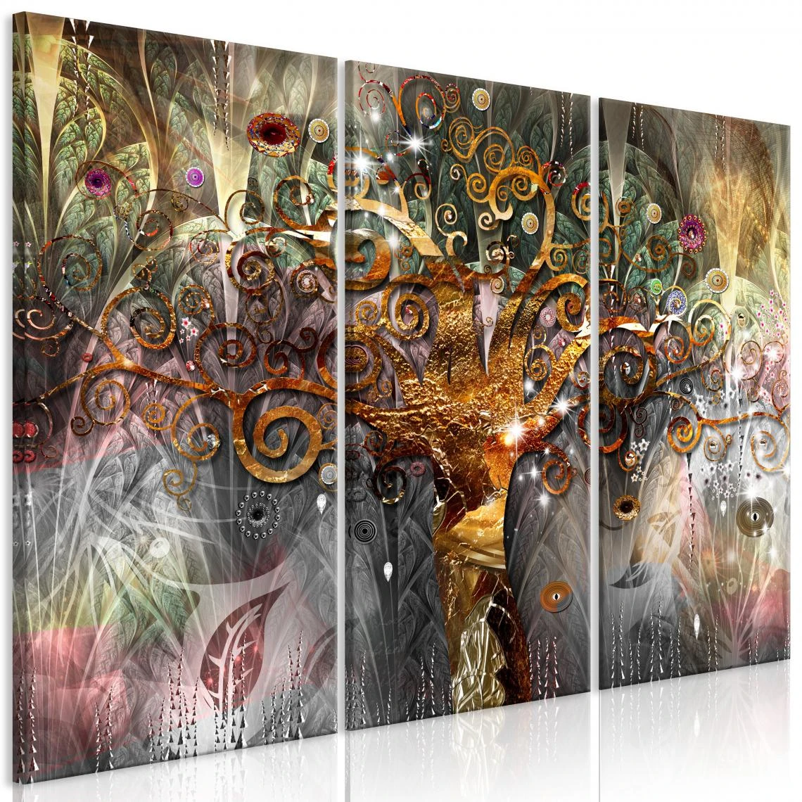 Decoshop26 Tableau Sur Toile En 3 Panneaux Décoration Murale Image Imprimée Cad... 1 Decoshop26 Tableau Sur Toile En 3 Panneaux Décoration Murale Image Imprimée Cad...