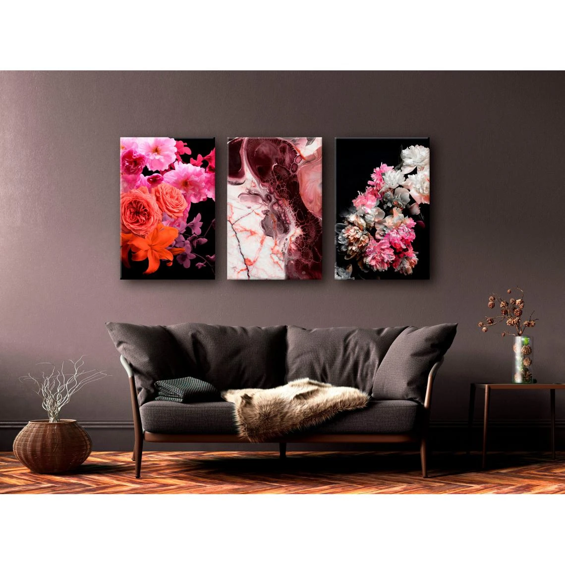 Decoshop26 Tableau Sur Toile En 3 Panneaux Décoration Murale Image Imprimée Cad... 2 Decoshop26 Tableau Sur Toile En 3 Panneaux Décoration Murale Image Imprimée Cad... – Image 2