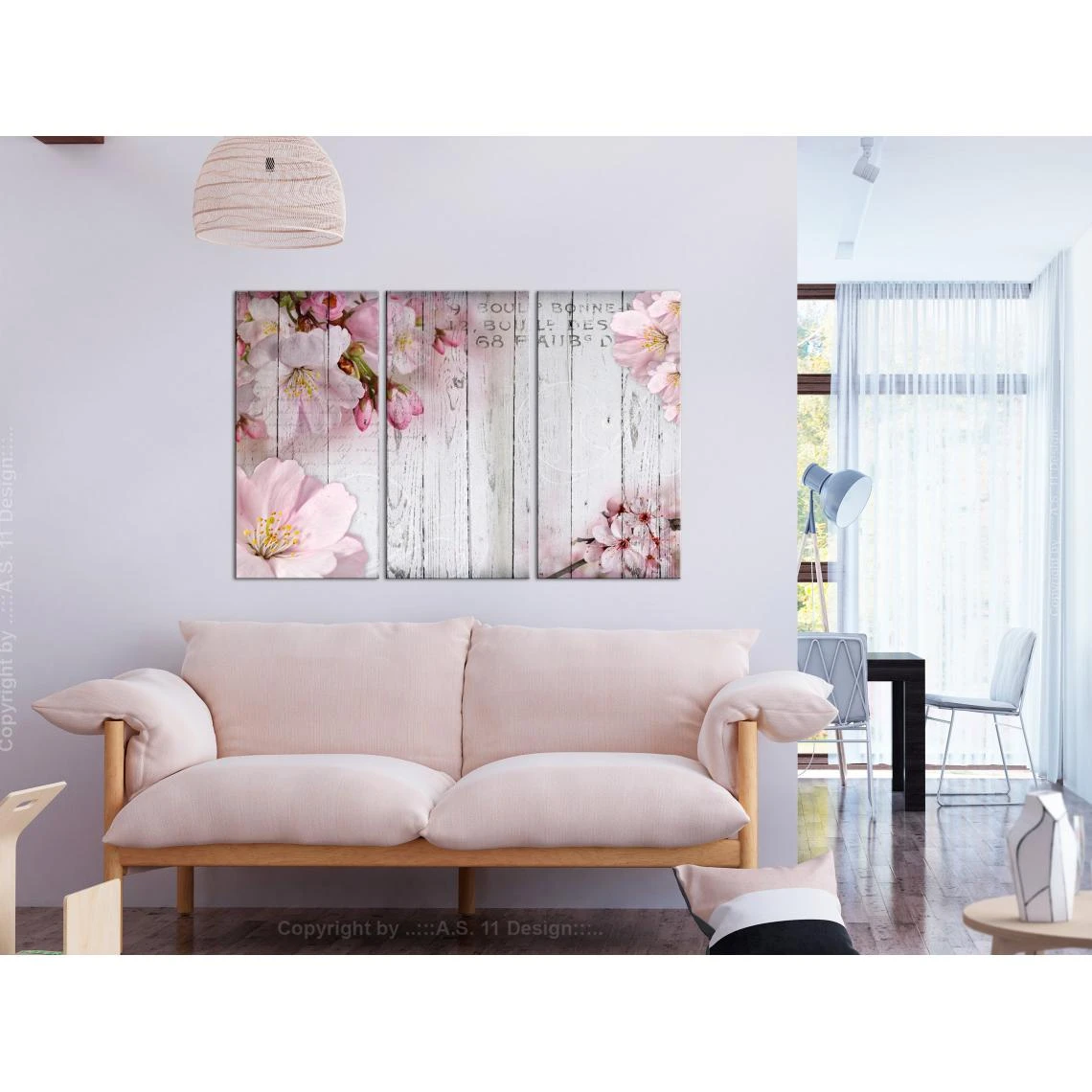 Decoshop26 Tableau Sur Toile En 3 Panneaux Décoration Murale Image Imprimée Cad... 2 Decoshop26 Tableau Sur Toile En 3 Panneaux Décoration Murale Image Imprimée Cad... – Image 2