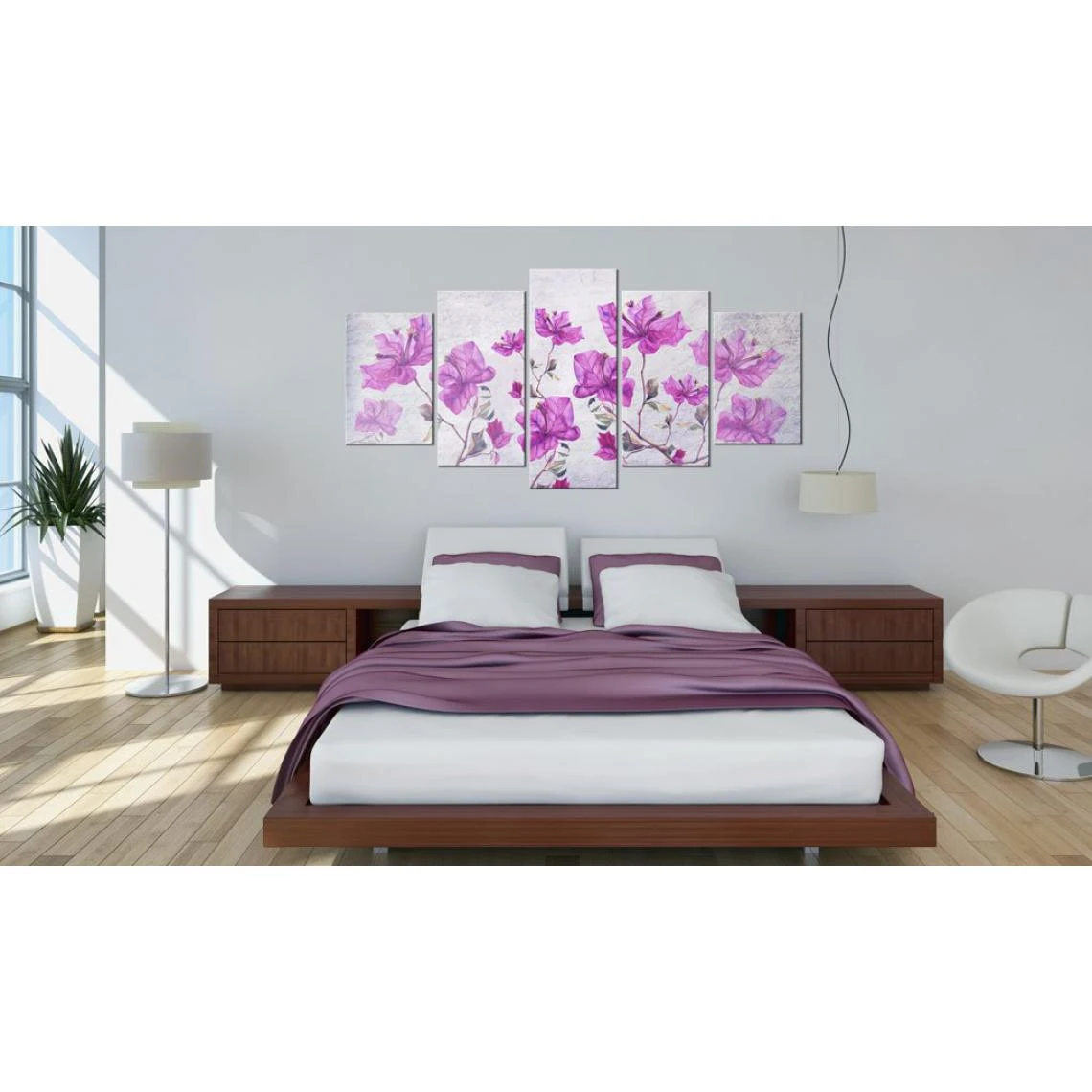 Decoshop26 Tableau Sur Toile En 5 Panneaux Décoration Murale Image Imprimée Cad... 2 Decoshop26 Tableau Sur Toile En 5 Panneaux Décoration Murale Image Imprimée Cad... – Image 2