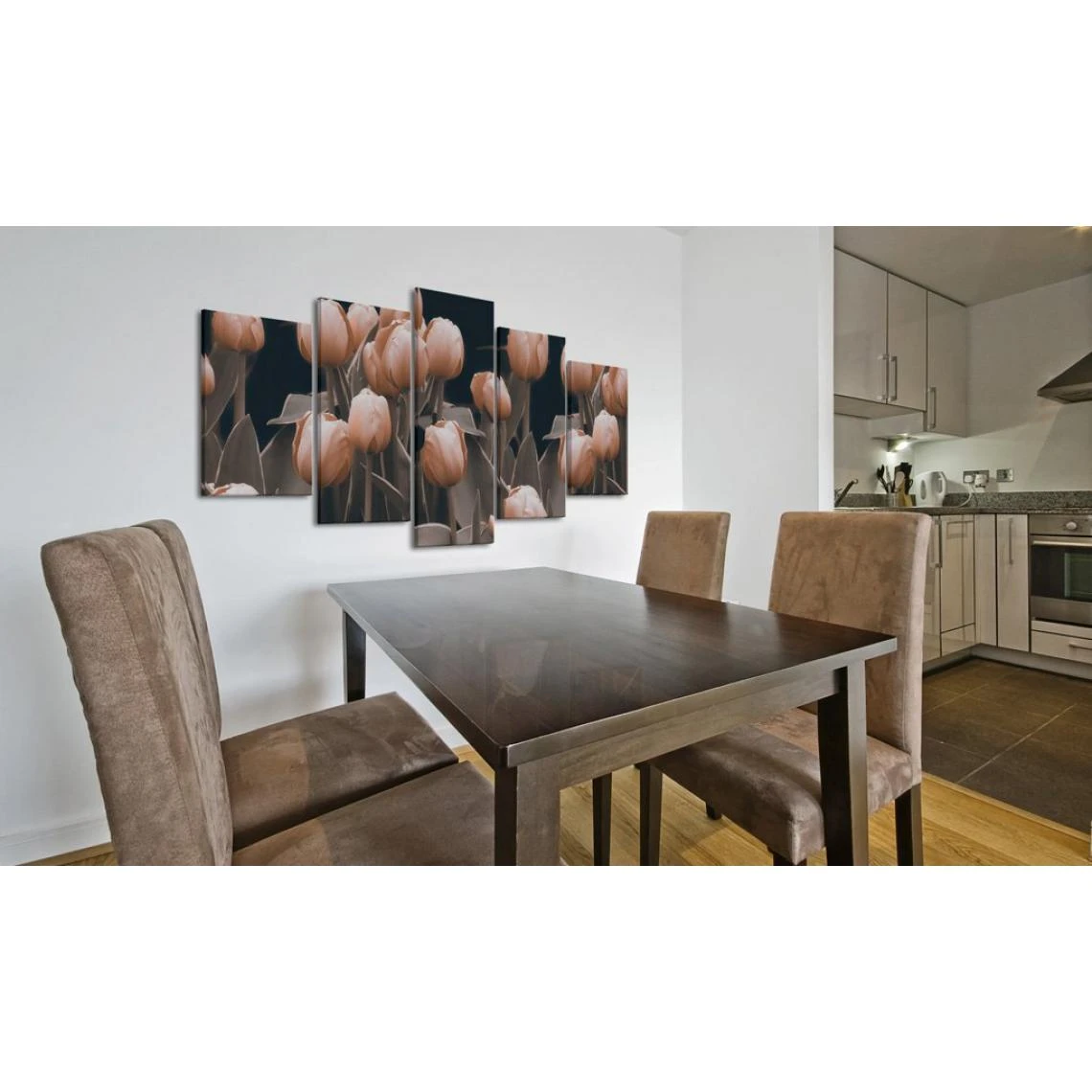 Decoshop26 Tableau Sur Toile En 5 Panneaux Décoration Murale Image Imprimée Cad... 2 Decoshop26 Tableau Sur Toile En 5 Panneaux Décoration Murale Image Imprimée Cad... – Image 2