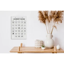 MuchoWow Tableau Sur Toile Instructions De Lavage - Lave-linge - Symboles Decor... -Dekliktableau Magasin tableau sur toile instructions de lavage lave linge symboles decoration murale 20x30 cm 12476836 33299160 1140x1140
