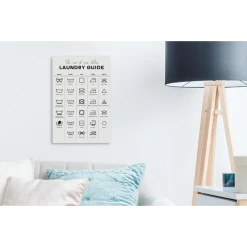 MuchoWow Tableau Sur Toile Instructions De Lavage - Lave-linge - Symboles Decor... -Dekliktableau Magasin tableau sur toile instructions de lavage lave linge symboles decoration murale 20x30 cm 12476836 33299162 1140x1140