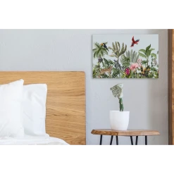 MuchoWow Tableau Sur Toile Jungle - Flamant - Singe Decoration Murale 30x20 Cm -Dekliktableau Magasin tableau sur toile jungle flamant singe decoration murale 30x20 cm 12441388 33191050 1140x1140