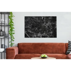 MuchoWow Tableau Sur Toile Marbre - Motifs - Noir - Blanc Decoration Murale 140... -Dekliktableau Magasin tableau sur toile marbre motifs noir blanc decoration murale 140x90 cm 12442138 33193398 1140x1140