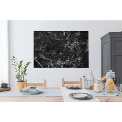 MuchoWow Tableau Sur Toile Marbre - Motifs - Noir - Blanc Decoration Murale 140... -Dekliktableau Magasin tableau sur toile marbre motifs noir blanc decoration murale 140x90 cm 12442138 33193400 1140x1140