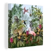 MuchoWow Tableau Sur Toile Nature - Animaux De La Jungle - Tropical Decoration ...
