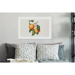 MuchoWow Tableau Sur Toile Orange - Feuille - Plante Decoration Murale 90x60 Cm -Dekliktableau Magasin tableau sur toile orange feuille plante decoration murale 90x60 cm 12457928 33241004 1140x1140