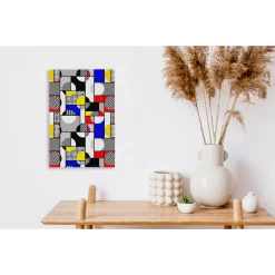 MuchoWow Tableau Sur Toile Peinture - Mondrian - Couleurs Decoration Murale 20x... -Dekliktableau Magasin tableau sur toile peinture mondrian couleurs decoration murale 20x30 cm 12466356 33266604 1140x1140
