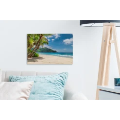 MuchoWow Tableau Sur Toile Plage - Mer - Île - Vacances Decoration Murale 30x2... -Dekliktableau Magasin tableau sur toile plage mer le vacances decoration murale 30x20 cm 12451838 33222832 1140x1140