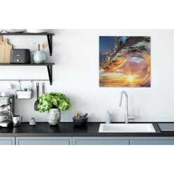 MuchoWow Tableau Sur Toile Soleil - Mer - Couleurs Decoration Murale 50x50 Cm -Dekliktableau Magasin tableau sur toile soleil mer couleurs decoration murale 50x50 cm 12441866 33192552 1140x1140