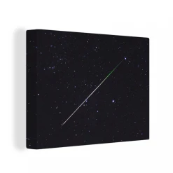 MuchoWow Tableau Sur Toile Une étoile Filante Colorée Decoration Murale 120x9...