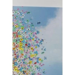 Karedesign Tableau Touched éléphant Fleurs Jour 120x160cm Kare Design -Dekliktableau Magasin tableau touched elephant fleurs jour 120x160cm kare design 14059118 39032568 1140x1140