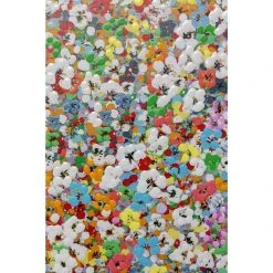 Karedesign Tableau Touched éléphant Fleurs Jour 80x100cm Kare Design -Dekliktableau Magasin tableau touched elephant fleurs jour 80x100cm kare design 14059120 39032576 1140x1140