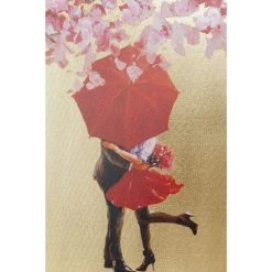 Karedesign Tableau Touched Fleurs Couple 100x80cm Kare Design -Dekliktableau Magasin tableau touched flower couple 100x80cm kare design 2