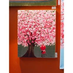 Karedesign Tableau Touched Fleurs Couple 100x80cm Kare Design -Dekliktableau Magasin tableau touched flower couple 100x80cm kare design 4