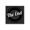 DECLIKTABLEAU Tableau Vintage The End 80X80 Cm