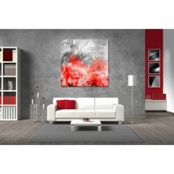 DECLIKTABLEAU Tableau Abstrait Ton Rouge Phoenix 60X60 Cm 5 DECLIKTABLEAU Tableau Abstrait Ton Rouge Phoenix 60X60 Cm -Dekliktableau Magasin tableaux abstraits rouge tableaux design 11251 1140x1140 1