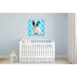 DECLIKTABLEAU Tableau Animaux Chien Bulldog Fond Bleu Turquoise Capitonné 50X50 Cm 5 DECLIKTABLEAU Tableau Animaux Chien Bulldog Fond Bleu Turquoise Capitonné 50X50 Cm -Dekliktableau Magasin tableaux animaux bleublanc tableaux design 14899 1140x1140 1
