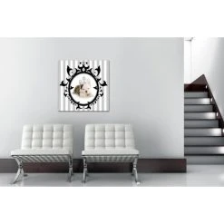 DECLIKTABLEAU Tableau Baroque Chien Princesse Encadré 60X60 Cm 5 DECLIKTABLEAU Tableau Baroque Chien Princesse Encadré 60X60 Cm -Dekliktableau Magasin tableaux animaux multicolore tableaux design 11759 1140x1140 1