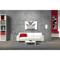DECLIKTABLEAU Tableau Animaux Chien Lisant Le Journal L.55 X H.80 Cm -Dekliktableau Magasin tableaux animaux multicolore tableaux design 11877 1140x1140 1