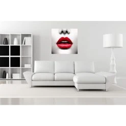 DECLIKTABLEAU Tableau Pop Visage De Femme Avec Bouche Rouge 50X50 Cm 5 DECLIKTABLEAU Tableau Pop Visage De Femme Avec Bouche Rouge 50X50 Cm -Dekliktableau Magasin tableaux bouches grisrouge tableaux design 17523 1140x1140 1