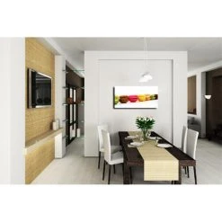 DECLIKTABLEAU Tableau Gourmand Macaron 40 X H.80Cm