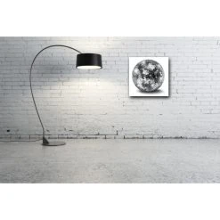 DECLIKTABLEAU Tableau Disco Argenté Boule à Facettes 50X50 Cm -Dekliktableau Magasin tableaux musique et disco argente tableaux design 11377 1140x1140 1