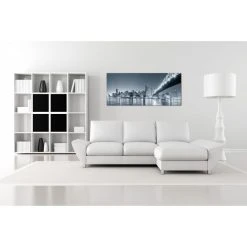 DECLIKTABLEAU Tableau Panoramique New York By Night 90 X 30 Cm -Dekliktableau Magasin tableaux villes noir et blanc tableaux design 11469 1140x1140 1