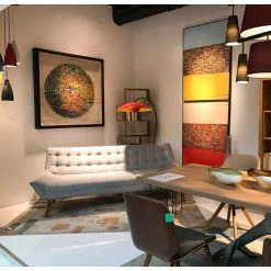 Karedesign Tableau 3D Colour Explosion 120x120cm Kare Design -Dekliktableau Magasin tapis color fields 240x170cm kare design