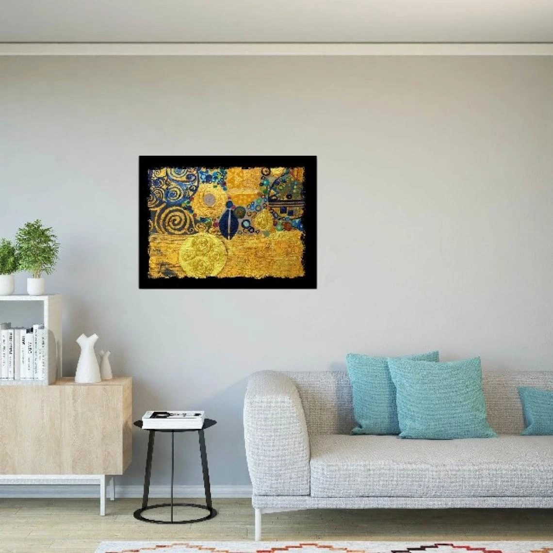 Toile Canvas Explosion Des Couleurs - Homemania - Multicolore - 100 X ... 3 Toile Canvas Explosion Des Couleurs - Homemania - Multicolore - 100 X ... – Image 3