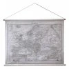 L'Héritier Du Temps Toile Mappemonde à Suspendre Avec Carte De L'Europe Décoration Mural...