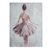Atmosphera, Createur D'Interieur Toile Peinture Danseuse 58 X 78 Violet - Atmosphera